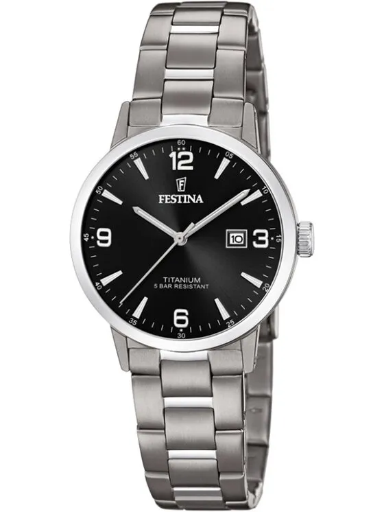 Festina Ρολόι · Ασημί