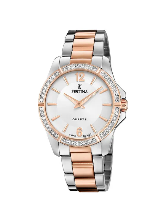 Festina Ρολόι · Ροζ χρυσό