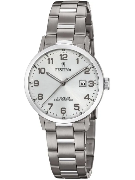 Festina Ρολόι · Ασημί