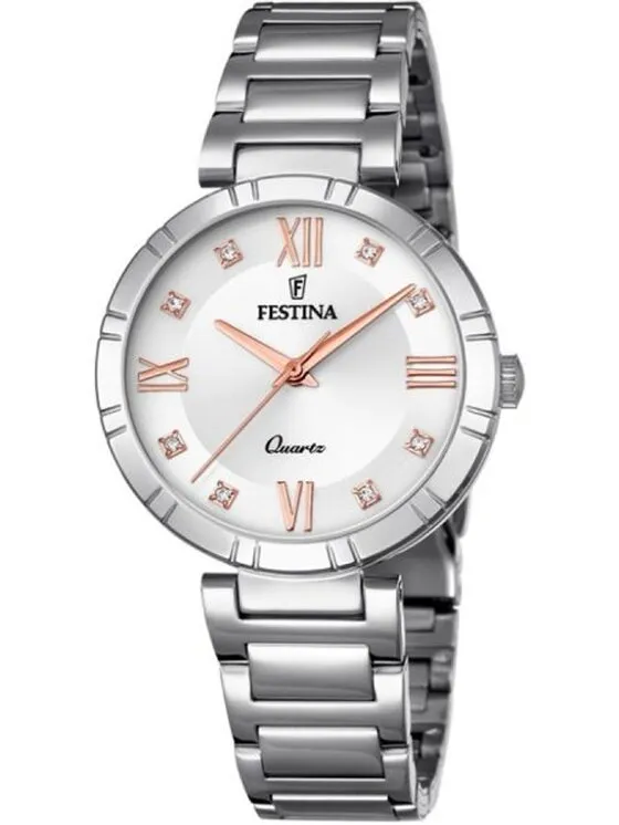 Festina Ρολόι · Ασημί