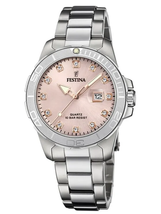Festina Ρολόι · Ασημί