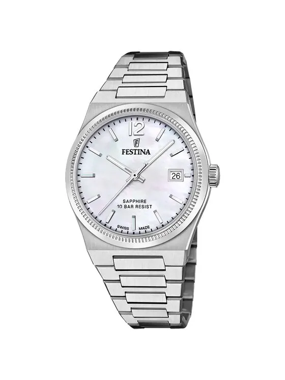 Festina Ρολόι · Ασημί