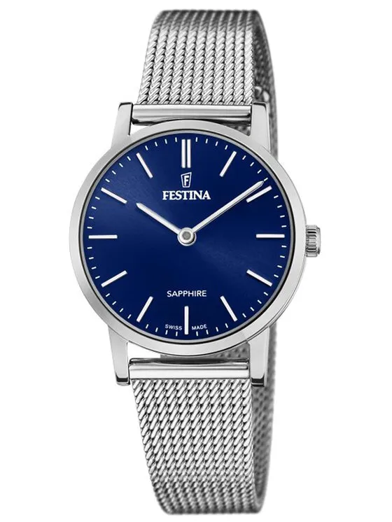 Festina Ρολόι · Ασημί