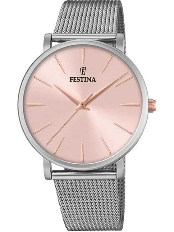 Festina Ρολόι · Ασημί