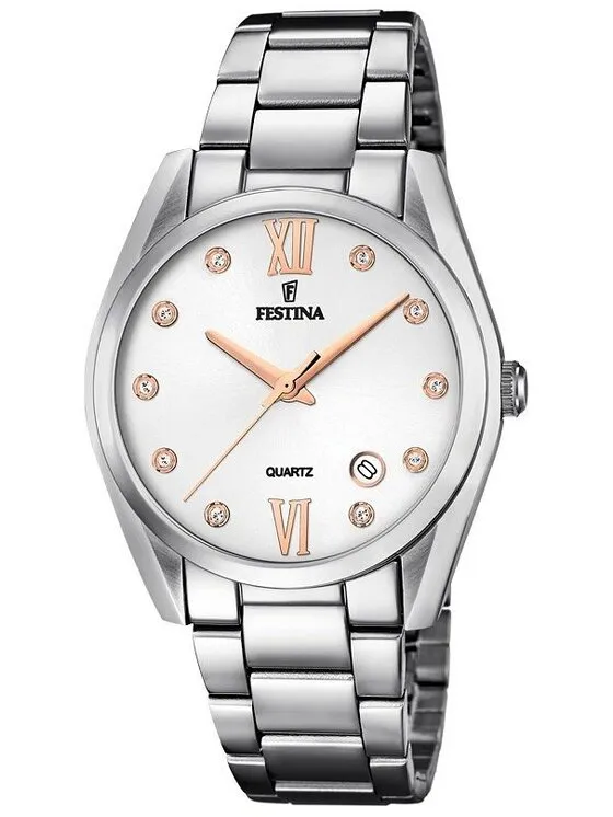 Festina Ρολόι · Ασημί