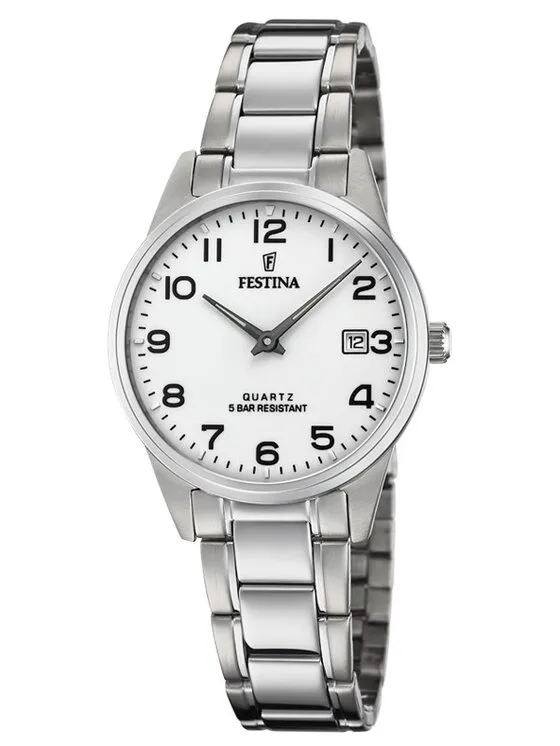 Festina Ρολόι · Ασημί