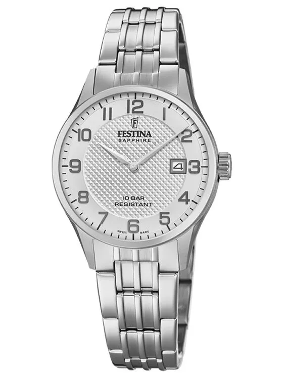 Festina Ρολόι · Ασημί