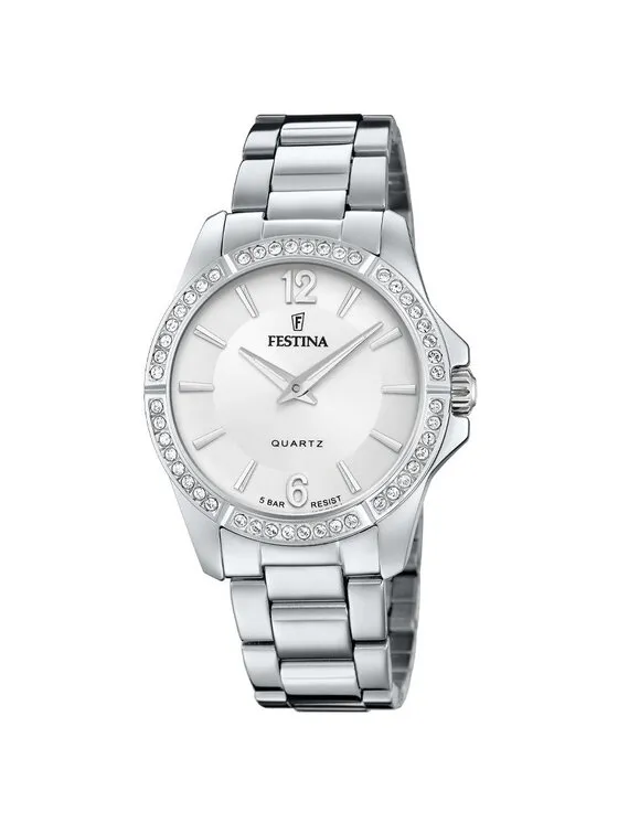 Festina Ρολόι · Ασημί