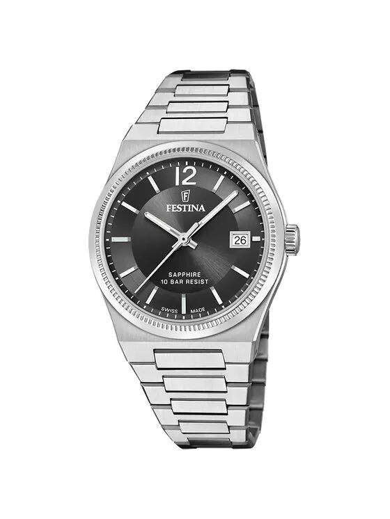 Festina Ρολόι · Ασημί