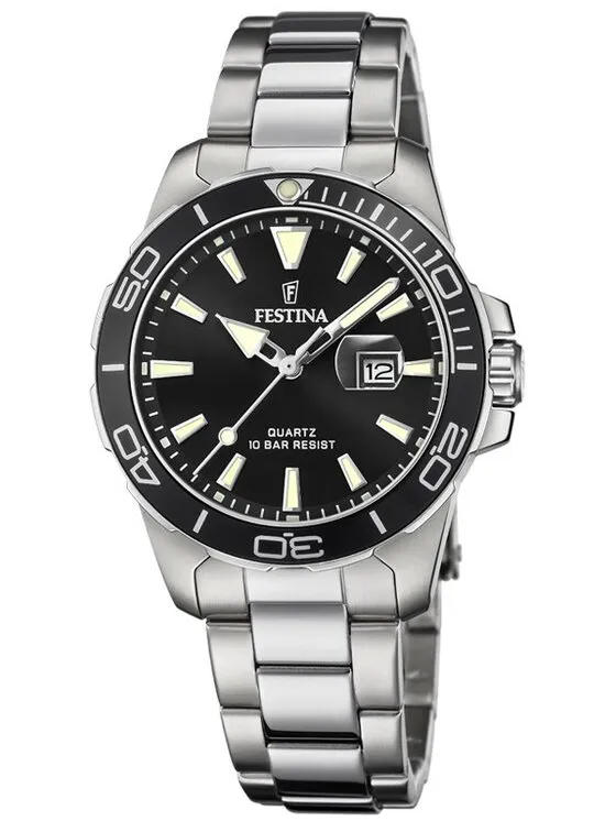 Festina Ρολόι · Ασημί