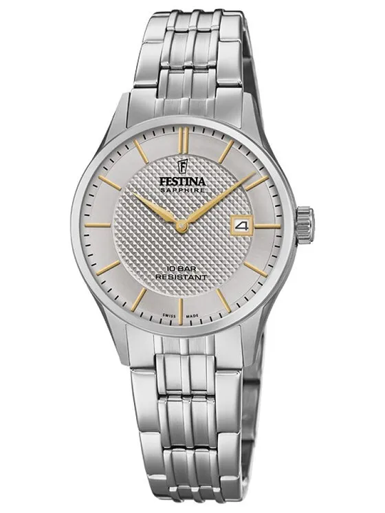 Festina Ρολόι · Ασημί
