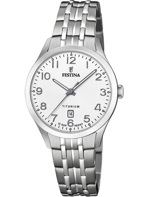 Festina Ρολόι · Ασημί