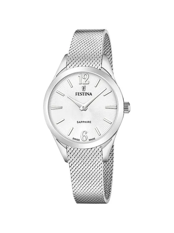 Festina Ρολόι · Ασημί