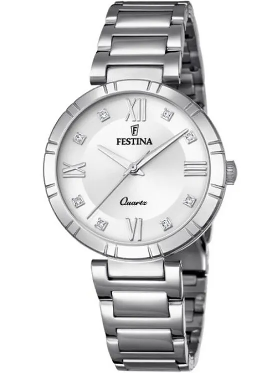 Festina Ρολόι · Ασημί