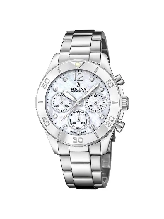 Festina Ρολόι · Ασημί
