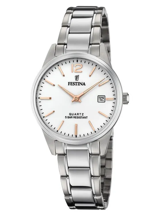 Festina Ρολόι · Ασημί