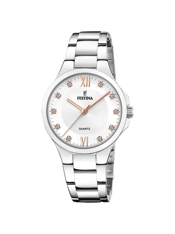 Festina Ρολόι · Ασημί