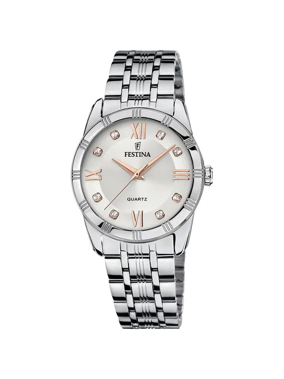 Festina Ρολόι · Ασημί