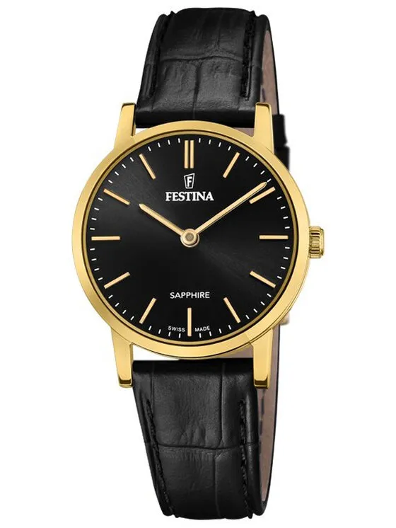 Festina Ρολόι · Μαύρο