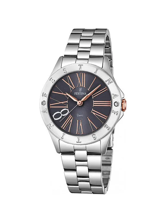Festina Ρολόι · Ασημί