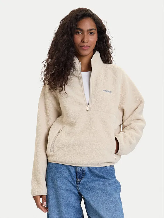 Fleece · Εκρού · Regular Fit