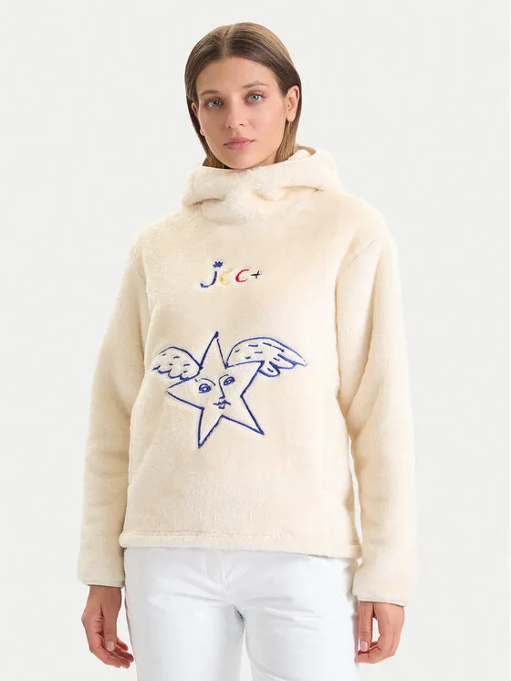 Fleece · Εκρού · Relaxed Fit