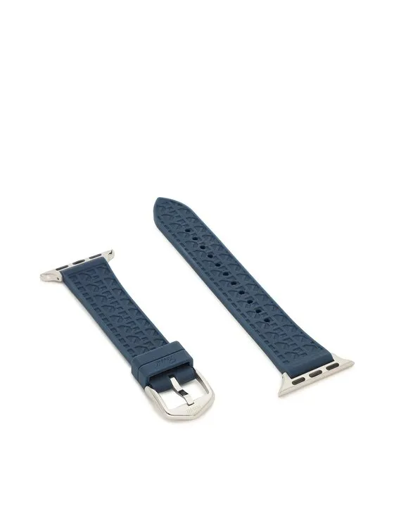 Fossil Ανταλλακτικό λουράκι Apple Watch S380019 Σκούρο μπλε