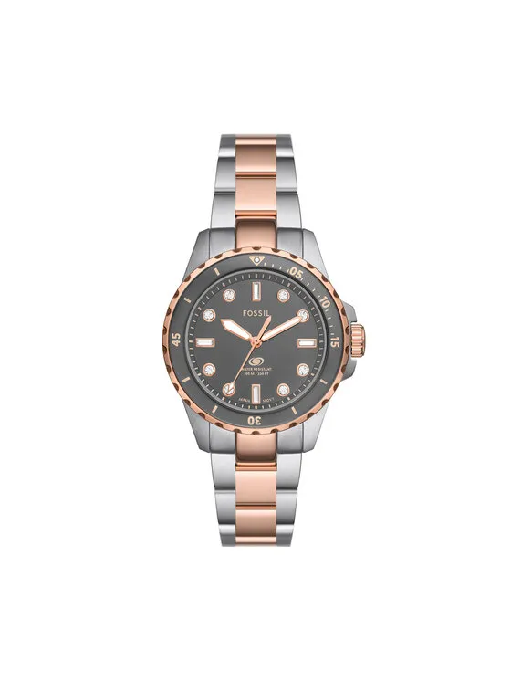 Fossil Ρολόι · Ασημί