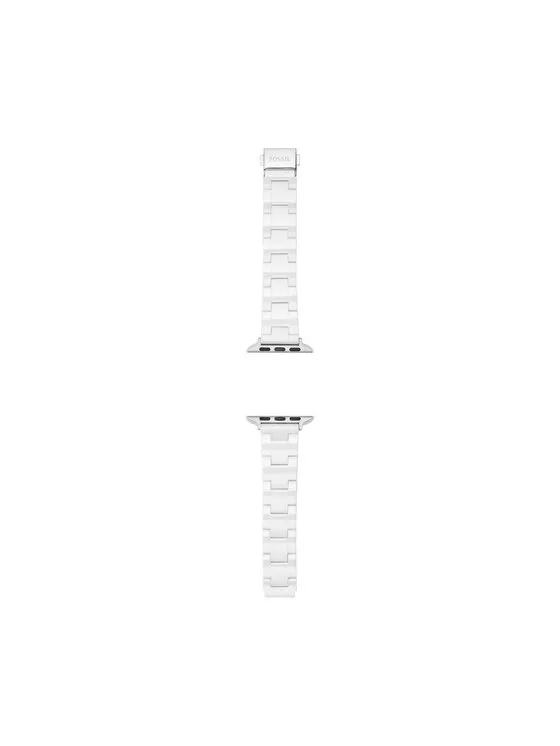 Fossil Ανταλλακτικό λουράκι Apple Watch · Ασημί