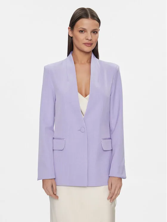 Fracomina Σακάκι · Μωβ · Regular Fit