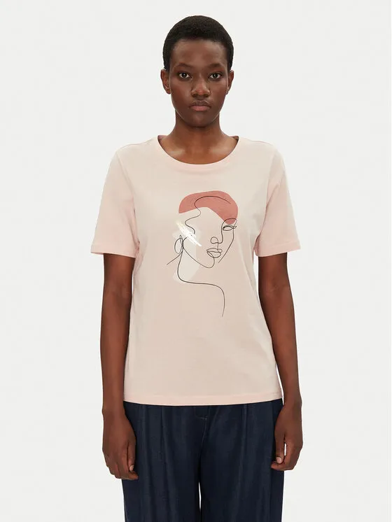 T-Shirt · Ροζ