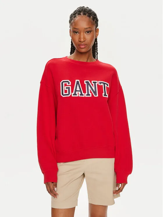 Gant Μπλούζα · Κόκκινο · Relaxed Fit
