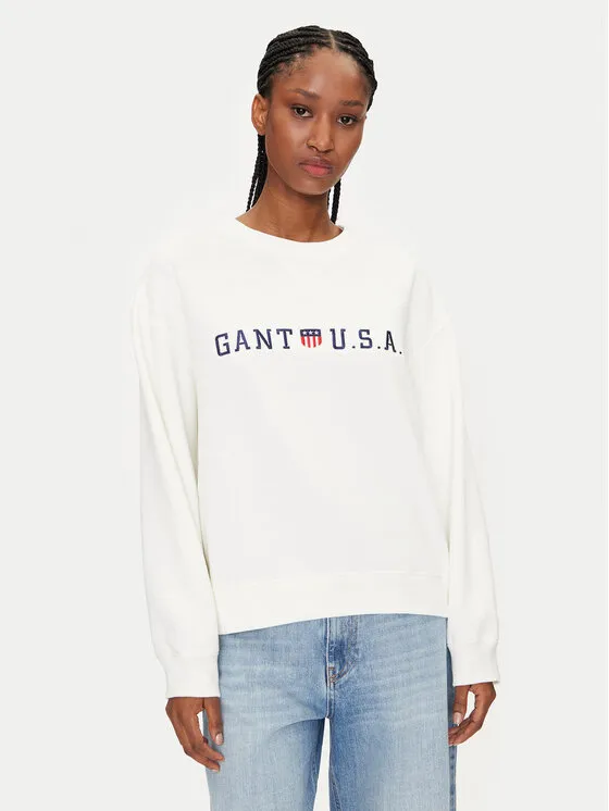 Gant Μπλούζα · Λευκό · Regular Fit