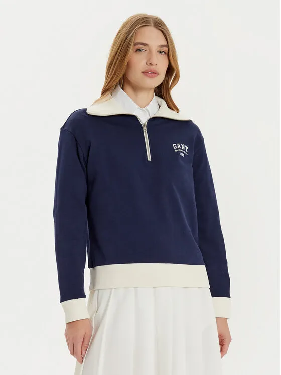 Gant Μπλούζα · Σκούρο μπλε · Relaxed Fit