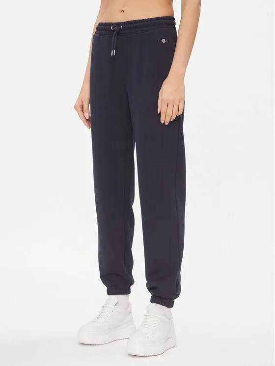 Gant Παντελόνι φόρμας · Σκούρο μπλε · Relaxed Fit