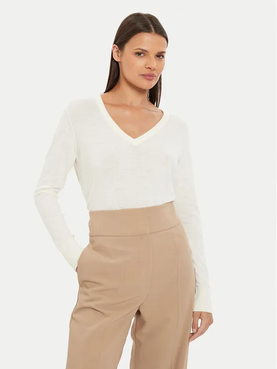 Gant Πουλόβερ · Εκρού · Regular Fit