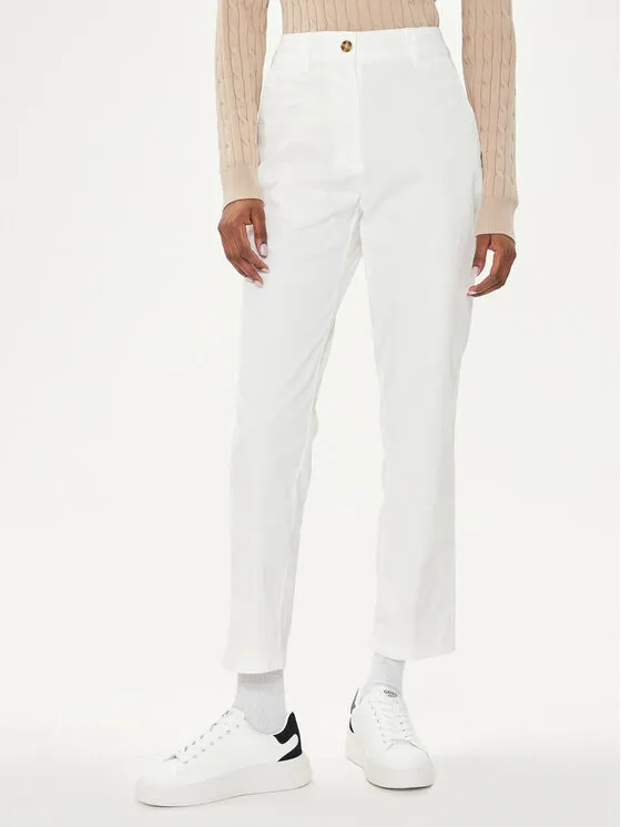 Gant Παντελόνι chino · Λευκό · Slim Fit