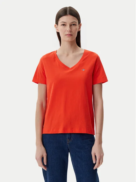 Gant T-Shirt · Πορτοκαλί