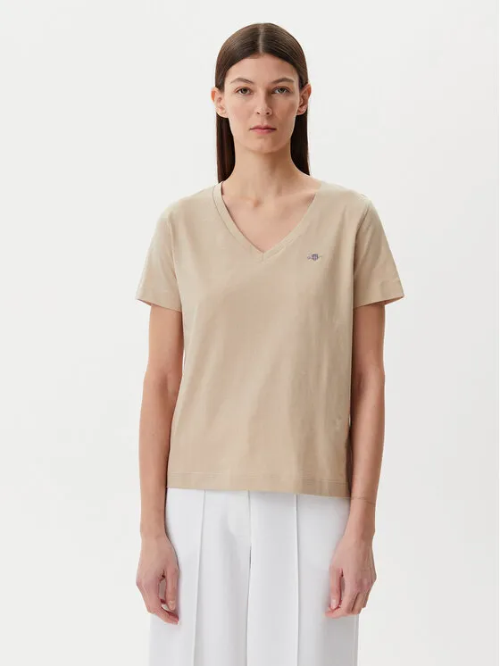 T-Shirt · Μπεζ