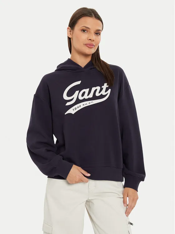 Gant Μπλούζα · Σκούρο μπλε · Relaxed Fit