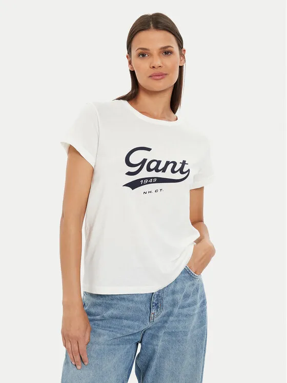 Gant T-Shirt · Λευκό