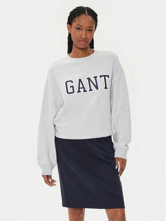 Gant Μπλούζα · Γκρι · Relaxed Fit