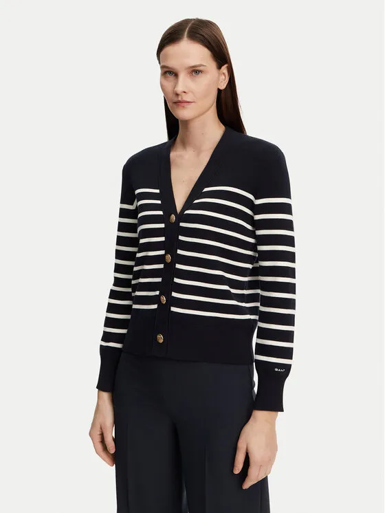 Gant Ζακέτα · Σκούρο μπλε · Regular Fit