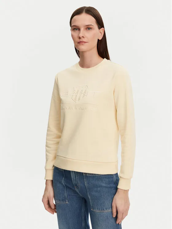 Gant Μπλούζα · Μπεζ · Regular Fit