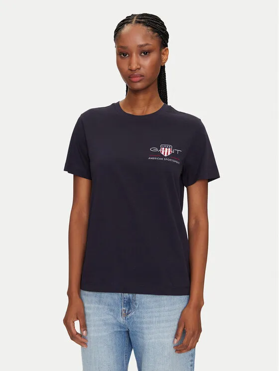 Gant T-Shirt · Σκούρο μπλε