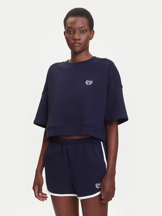 Gap Μπλούζα · Σκούρο μπλε · Oversize
