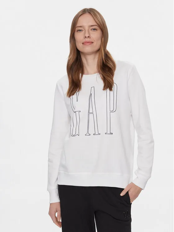 Gap Μπλούζα · Λευκό · Regular Fit
