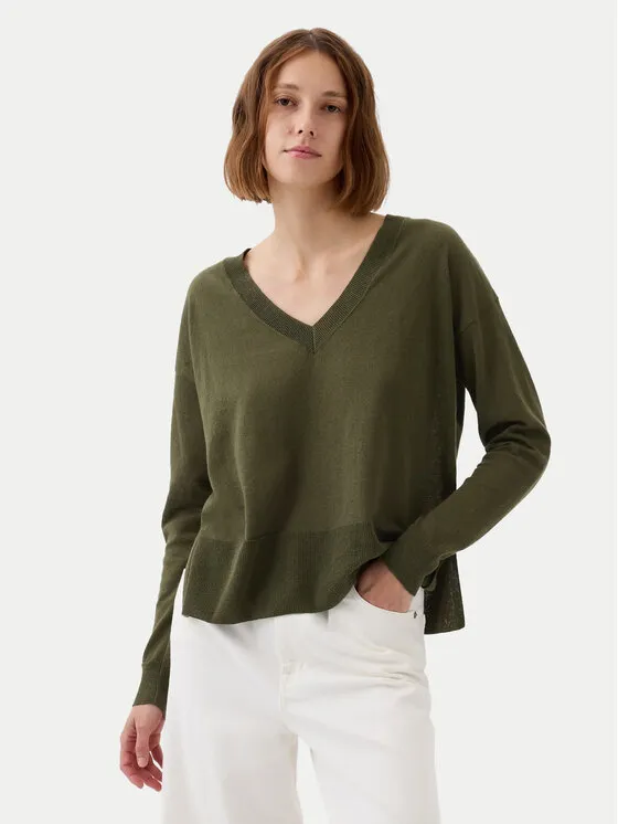 Gap Πουλόβερ · Πράσινο · Relaxed Fit