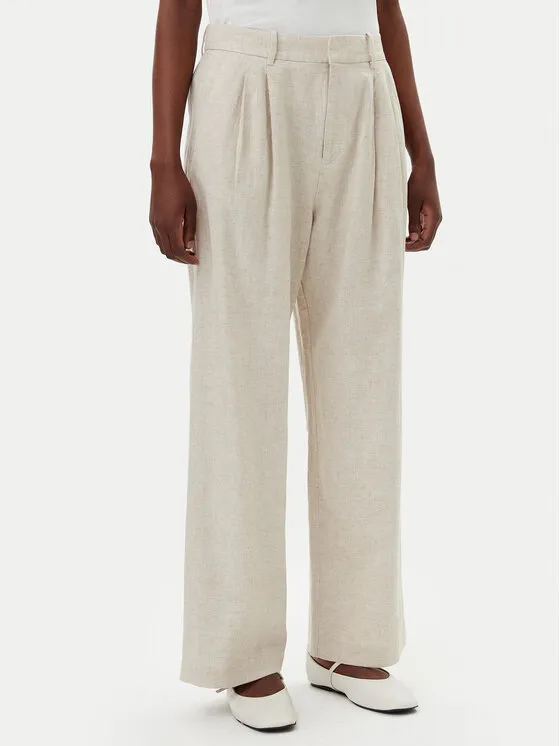 Gap Παντελόνι υφασμάτινο · Μπεζ · Regular Fit