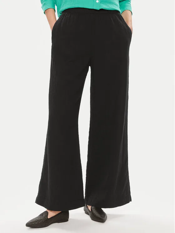 Gap Παντελόνι υφασμάτινο · Μαύρο · Relaxed Fit
